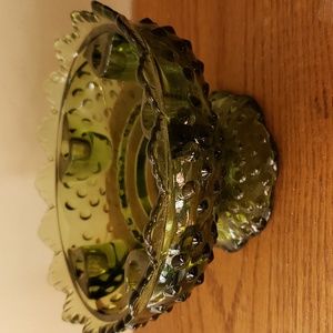 Vintage Fenton Hobnail Candle Holder